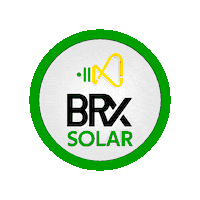 Energia Solar Sticker by Brx solar