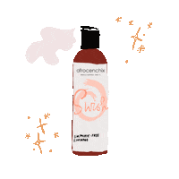 Afrocenchix hair products wash day natural hair care black hair care Sticker