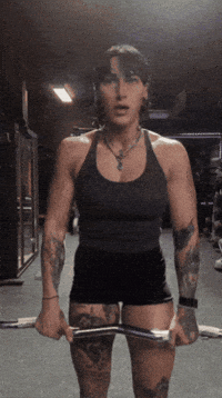 Strong Woman Gym GIF