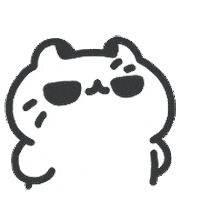 Cat Myaowl Sticker