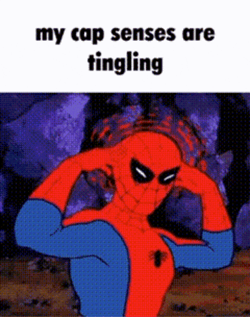 Spiderman Cap GIF