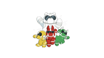 Power Rangers Robots Sticker by Cartoon Network EMEA