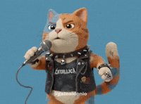 Heavy Metal Performance GIF