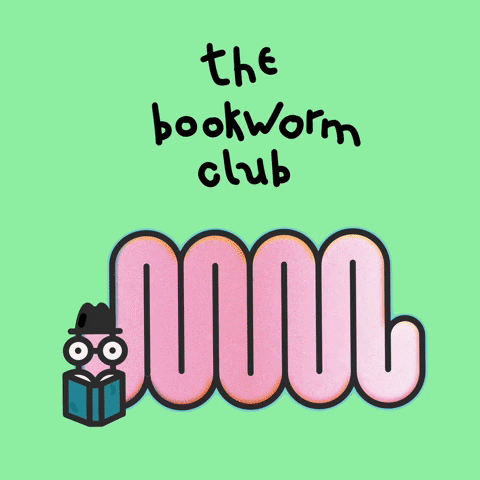 Bookworm Booklover GIF