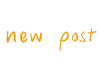 New Post Sticker