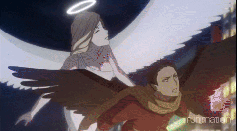 midnight occult civil servants angels GIF by Funimation - GIPHY