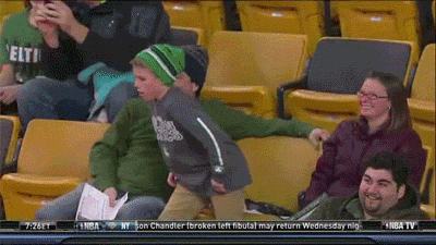 Boston Celtics Dancing GIF