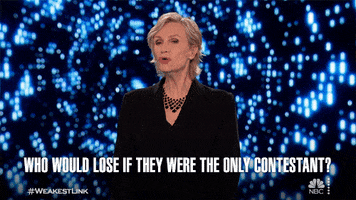 Jane Lynch You Are The Weakest Link GIF by NBC