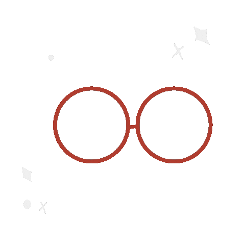 cartoonchase nerd nerdy spectacles specs Sticker