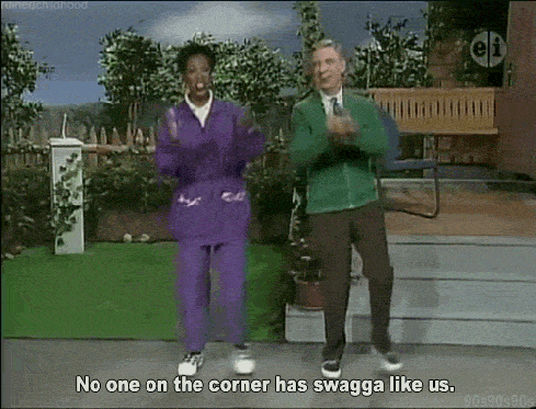Mister Rogers Swagger GIF