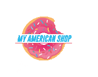 MyAmericanShop myamericanshop my american shop Sticker