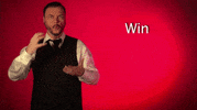 sign language win GIF by Sign with Robert