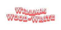 williamwoodwriteltd wood penturning williamwoodwrite Sticker