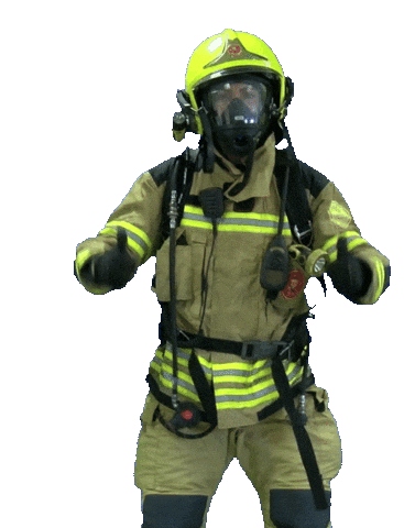 Mask Thumbs Up Sticker by Valencia's City Council Firefighter Department