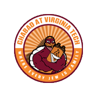 Jewish Sticker by Chabad at Virginia Tech