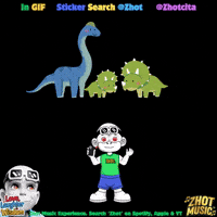 Dinosaurs 恐竜 GIF by Zhot Music