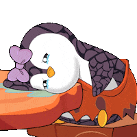 Sad Movie Crying Sticker by Pudgy Penguins