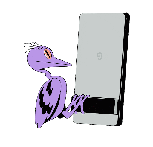 Tapping Double Tap Sticker by Google