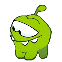 Eyes Wow Sticker by Om Nom