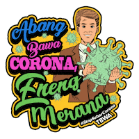 TBWAIndonesia covid lebaran mudik tbwa Sticker