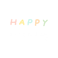 Celebrate Happy Birthday Sticker by chxrrypie