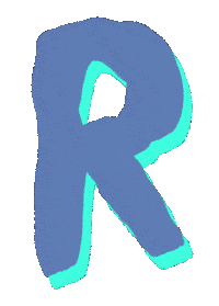E Letter Sticker