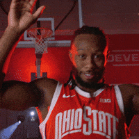 Basketball Dunk GIF by Ohio State Athletics
