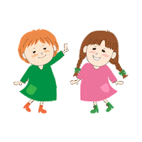 ethicame happy friends かわいい sustainable Sticker