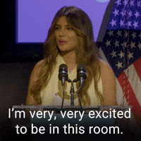 I'm very, very excited to be in this room.