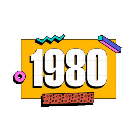 80S Pop Sticker