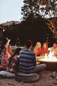 high five good vibes GIF by @SummerBreak