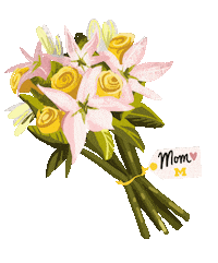 Mothers Day Flowers Sticker by University of Michigan