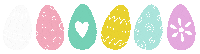 Easter Eggs Spring Sticker