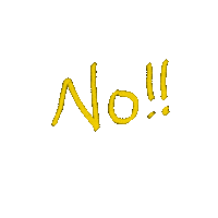 hoyvonne no maybe cant evedec Sticker