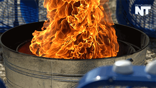 Slow Motion Fire GIF by NowThis