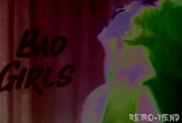 bad girls funny gif GIF by RETRO-FIEND