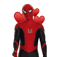 In Love Hearts Sticker by Spider-Man
