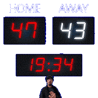 43 Away Sticker