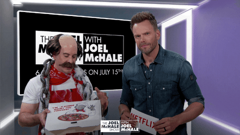 joel mchale GIF by NETFLIX
