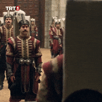 Soldiers Greeting GIF by TRT