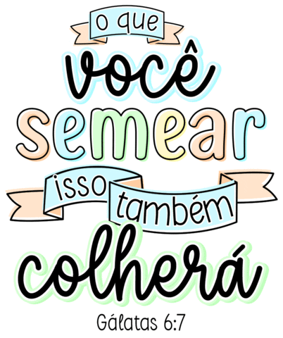 Lettering Gospel Sticker