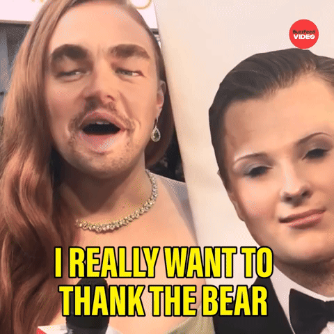 Thank the bear
