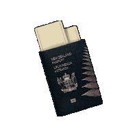 New Zealand Passport Sticker by iHeartCountry NZ