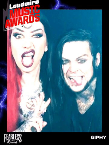loudwire awards 2017 ash costello GIF by Fearless Records