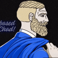 basedchadhq meme crypto chad soy GIF
