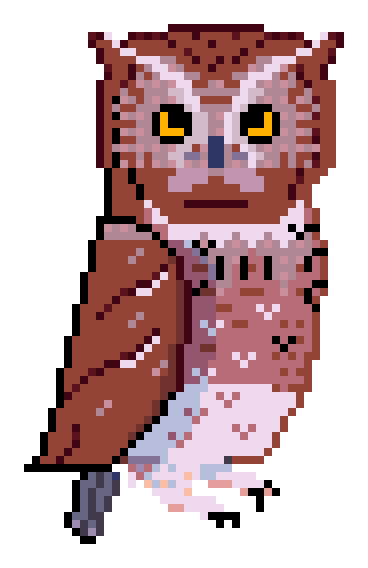 Pixel Art Bouncing Sticker by National Audubon Society