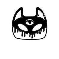 neekzbynikorenee cat kawaii magic character Sticker