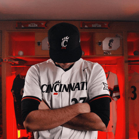 College Baseball Uc GIF by Cincinnati Bearcats