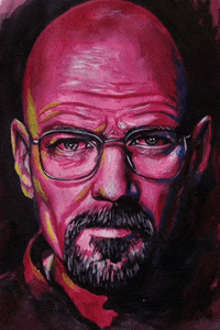 Shsartmaker art trippy breaking bad bbad GIF