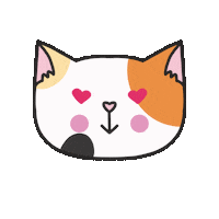 Happy In Love Sticker by Cat & Raven